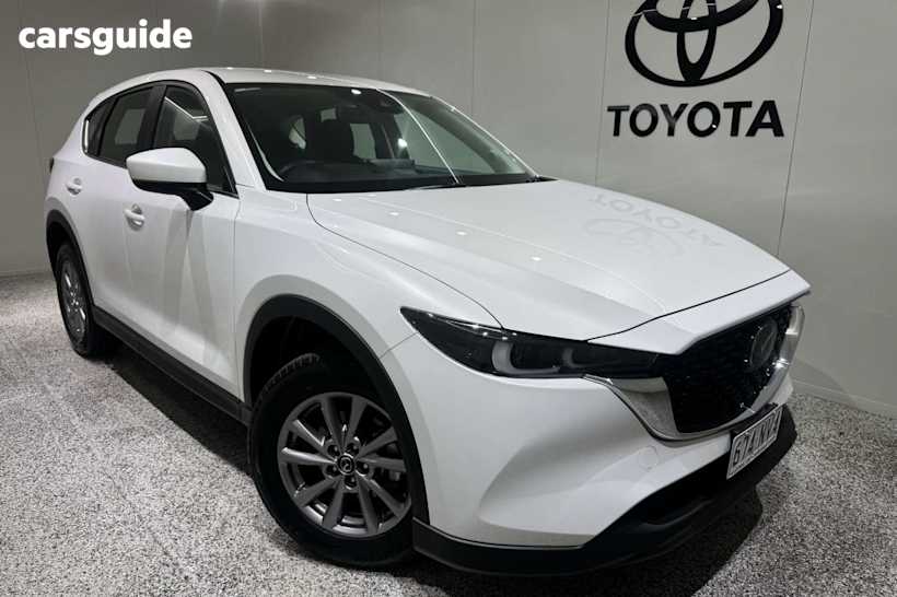 White 2023 Mazda CX-5 Wagon Maxx Sport (Fwd)