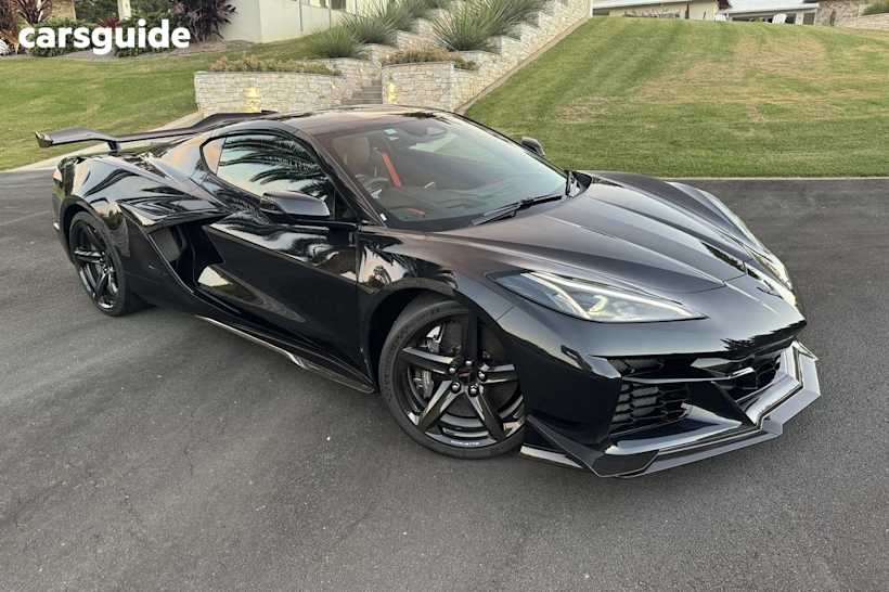 Black 2024 Chevrolet Corvette Coupe Z06 3LZ R