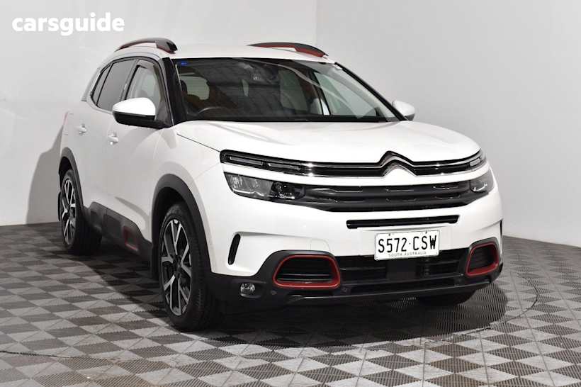 White 2021 Citroen C5 Aircross SUV SHINE F