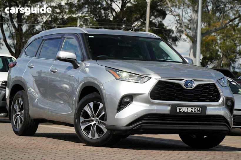 Silver 2022 Toyota Kluger SUV GXL 4X4