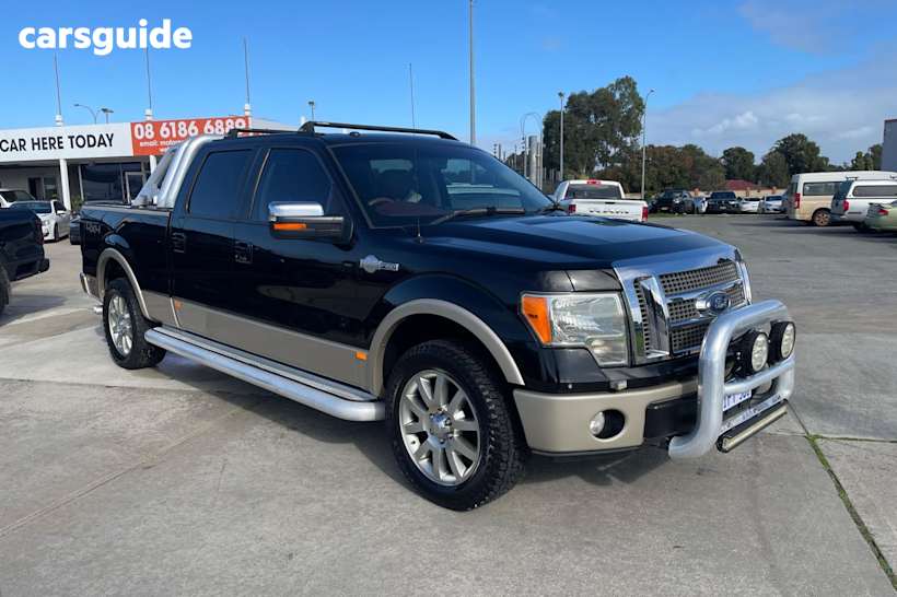 Silver 2010 Ford F-150 Ute Tray KING RANCH CAB CHASSIS DUAL CAB 4DR 3SP A 4X4 5.4I