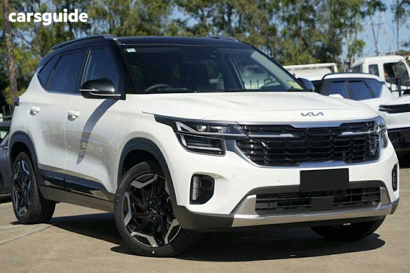 Black 2025 Kia Seltos SUV GT-LINE 4X4