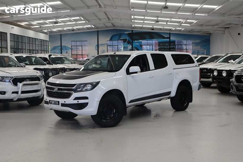 White 2019 Holden Colorado Crew Cab Pickup Ls (4X4)
