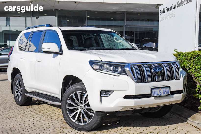 White 2021 Toyota Landcruiser Prado SUV KAKADU 4X4