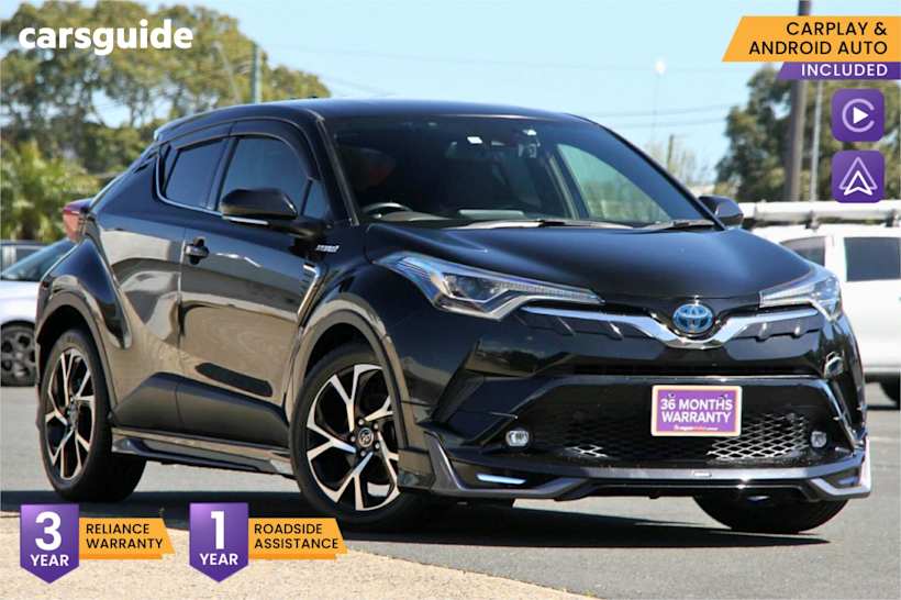 Black 2018 Toyota C-HR SUV G (HYBRID)