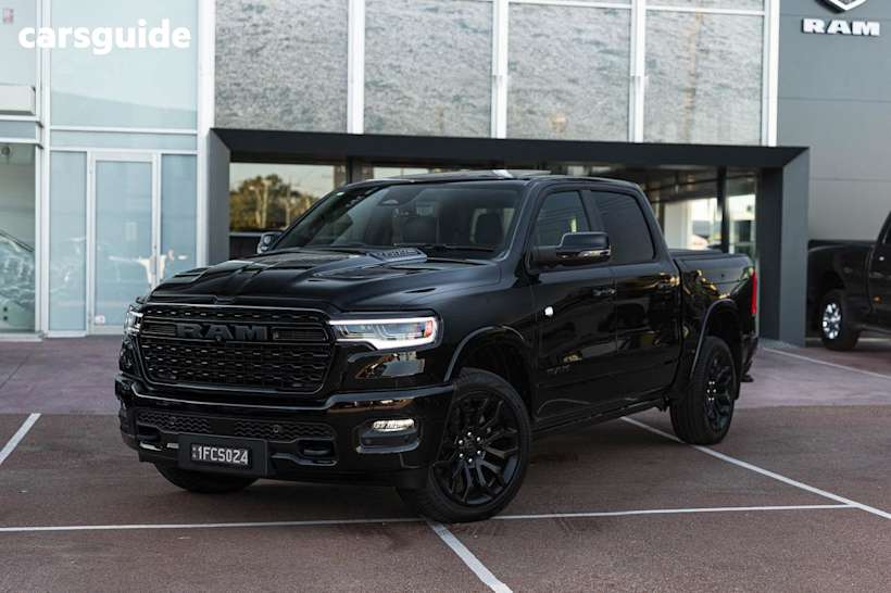 Black 2025 Ram 1500 Ute Tray LIMITED HURRICANE HO RAMBOX 4X4
