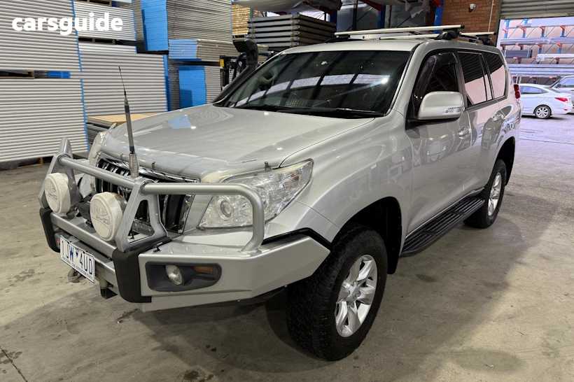 Silver 2011 Toyota Landcruiser Prado SUV GXL 4X4