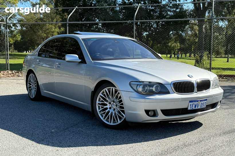 Silver 2007 BMW 750I Sedan Sport