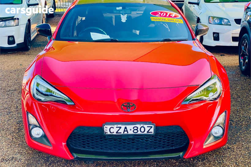 Red 2014 Toyota 86 Coupe GTS R