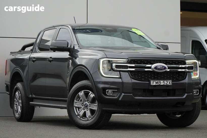 Grey 2024 Ford Ranger Ute Tray XLT 4X4