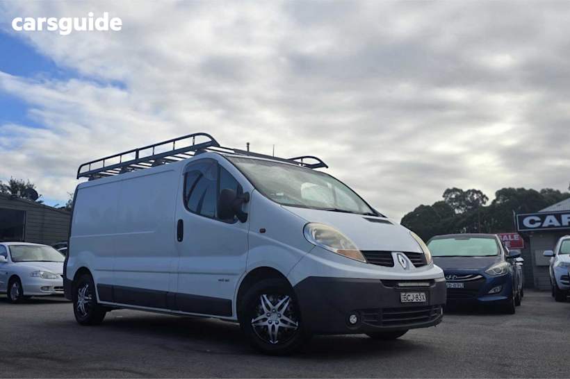 White 2007 Renault Trafic Van Swb Comfort