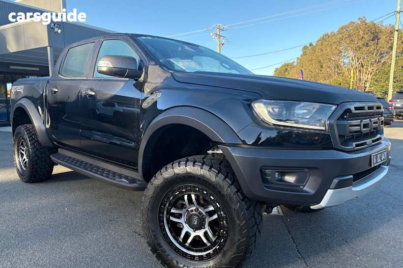 Black 2018 Ford Ranger Ute Tray RAPTOR 4X4