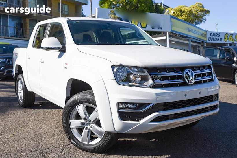 White 2021 Volkswagen Amarok Dual Cab Utility Tdi550 Sportline 4Motion