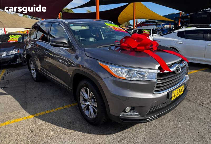 Grey 2014 Toyota Kluger Wagon Gxl (4X2)