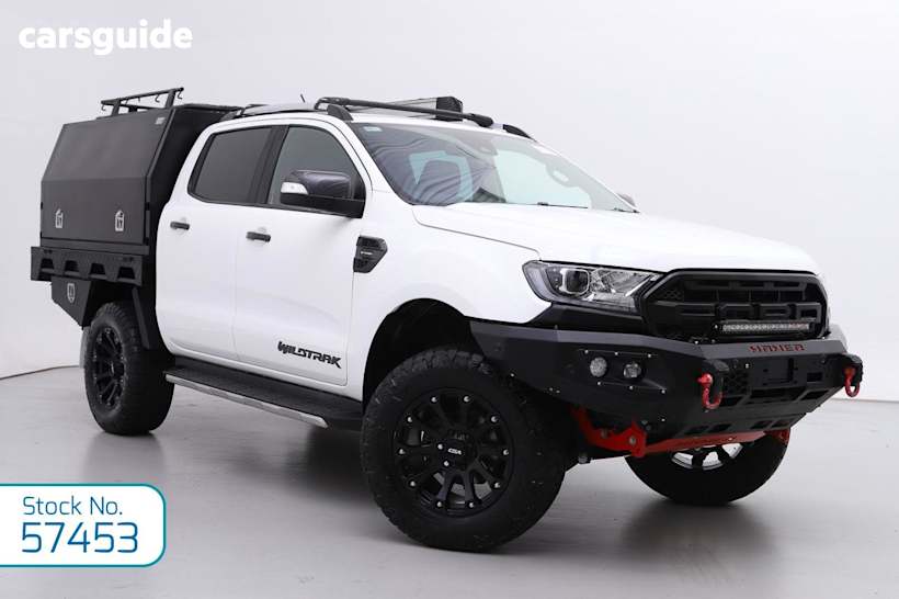 White 2021 Ford Ranger Double Cab Pick Up Wildtrak 2.0 (4X4)