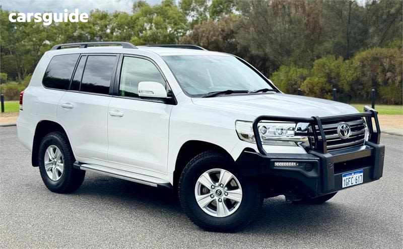 White 2016 Toyota Landcruiser Wagon Gxl (4X4)