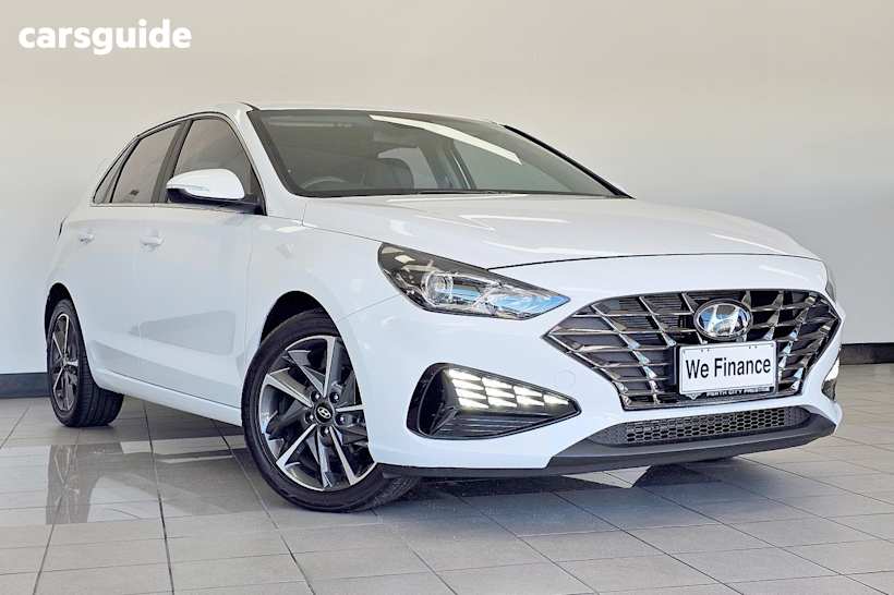 White 2022 Hyundai I30 Hatch ACTIVE F