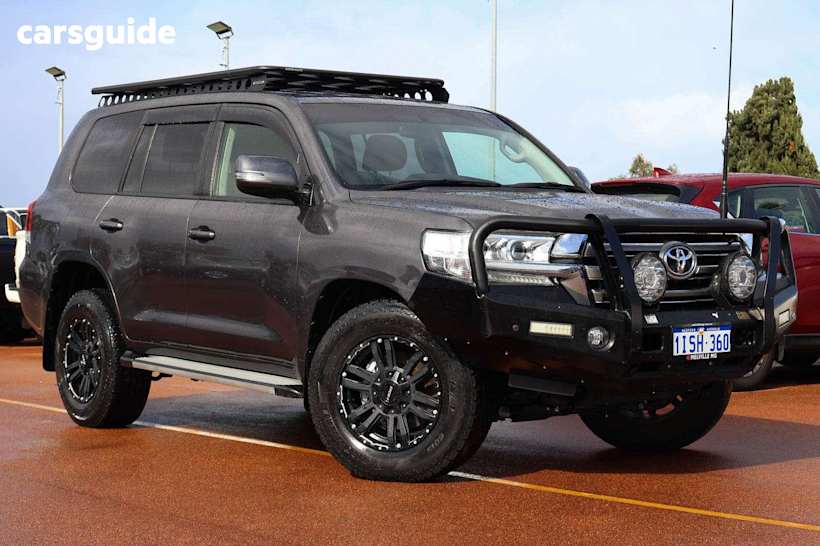 Grey 2021 Toyota Landcruiser SUV GXL 4X4