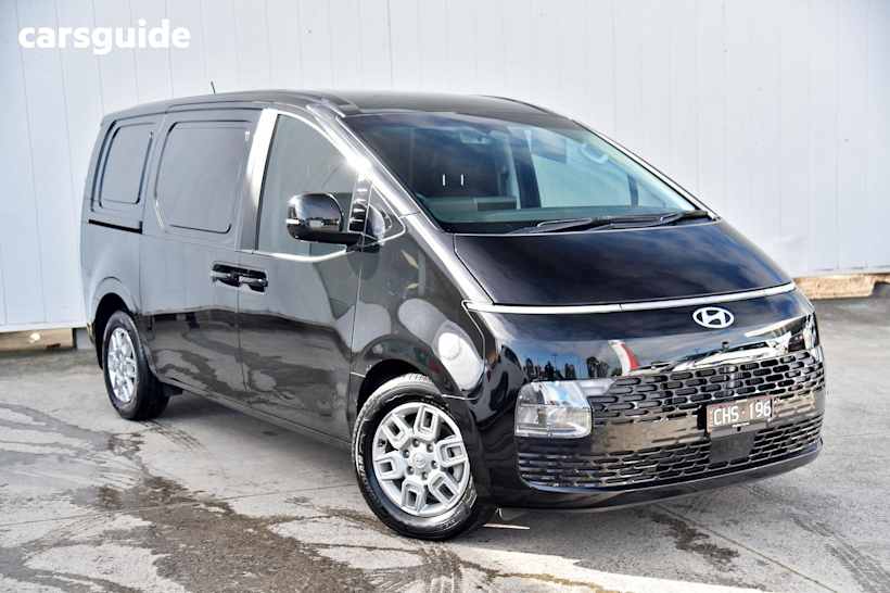 Black 2023 Hyundai Staria Van Load Premium 2S 2.2D Liftback