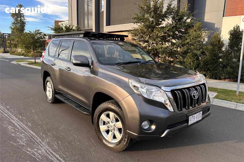 Grey 2015 Toyota Landcruiser Prado Wagon Gxl (4X4)