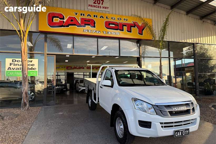 White 2016 Isuzu D-MAX Cab Chassis Sx Hi-Ride (4X2)
