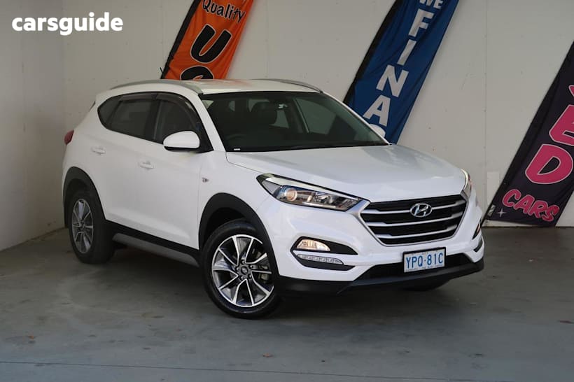 White 2017 Hyundai Tucson Wagon Active X (Fwd)