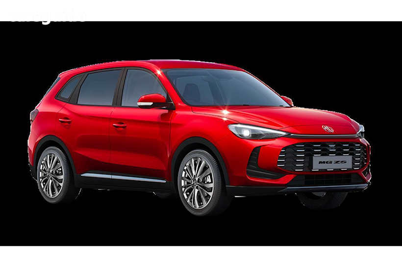 Red 2025 MG ZS SUV ESSENCE HYBRID+ F