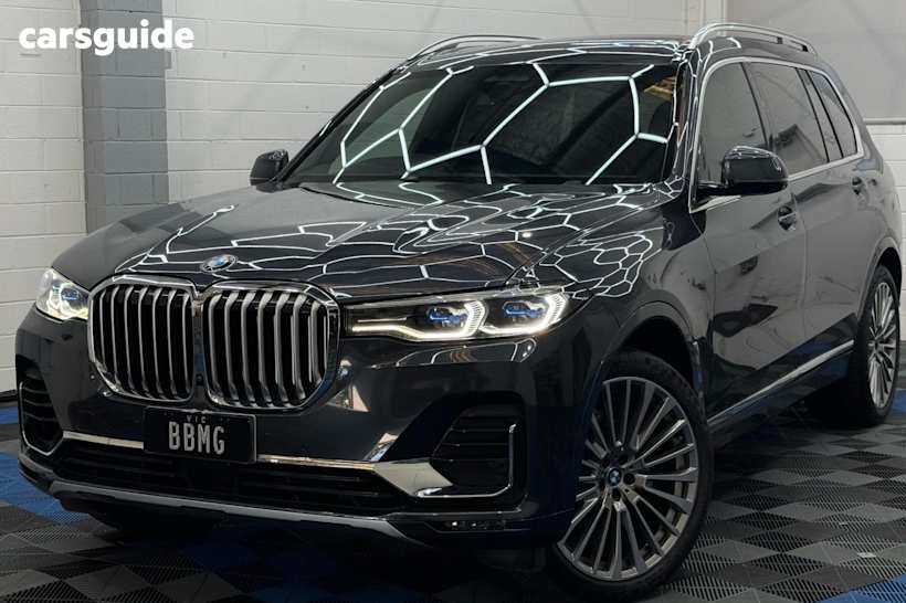 Grey 2019 BMW X7 Wagon Xdrive 30D