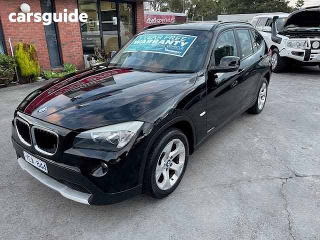 Black 2010 BMW X1 Wagon Sdrive 18I