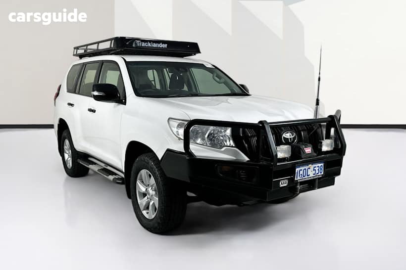 White 2018 Toyota Landcruiser Prado Wagon Gx (4X4)