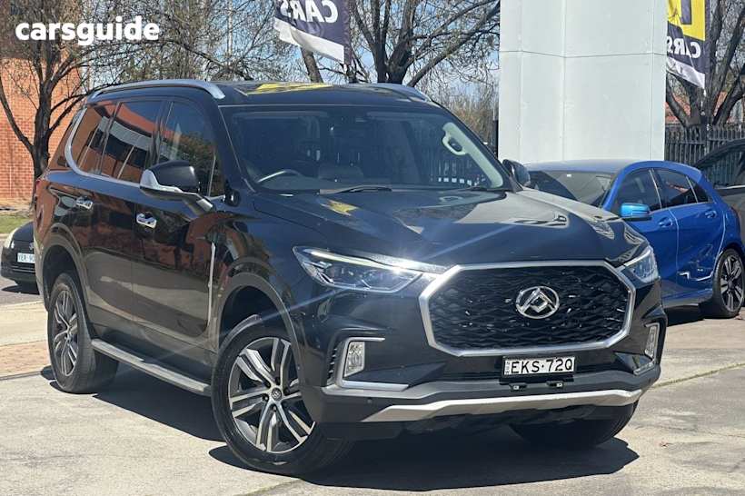 Black 2020 LDV D90 Wagon Executive (4Wd) D20