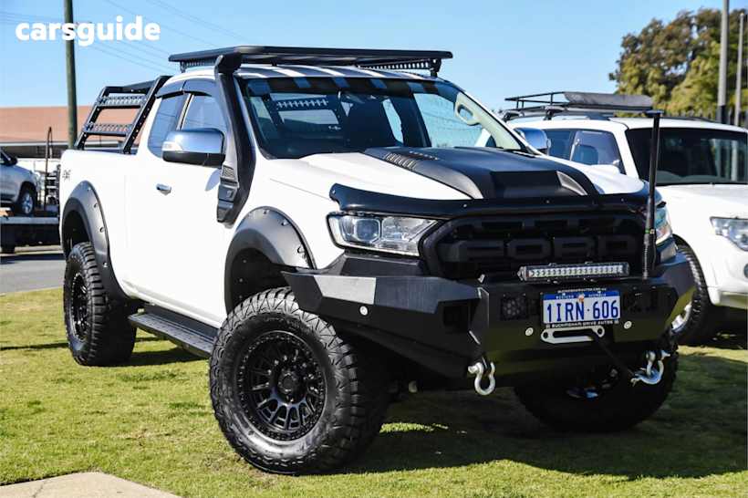 White 2022 Ford Ranger Ute Tray XLT
