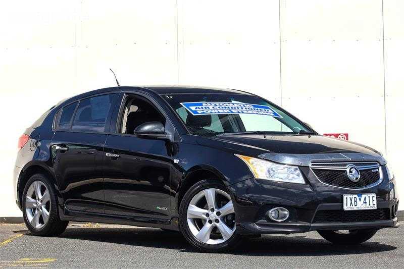 Black 2012 Holden Cruze Hatch SRI-V F