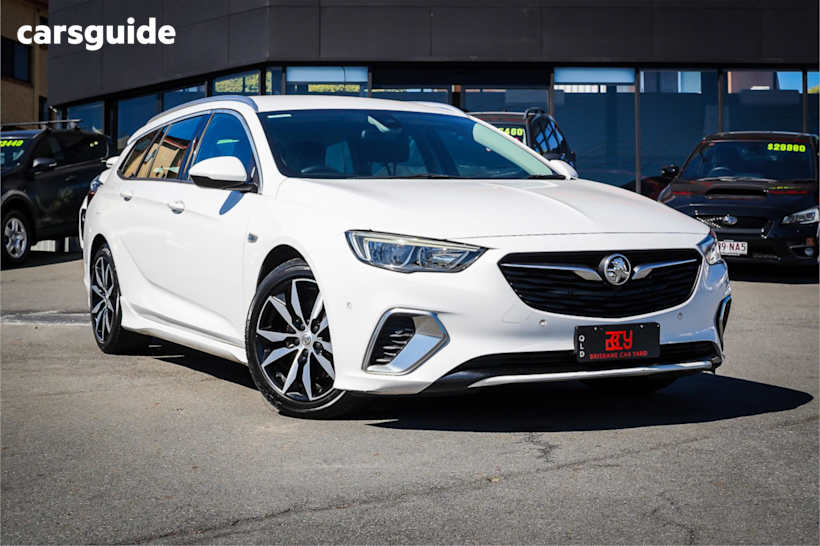 White 2019 Holden Commodore SUV RS F