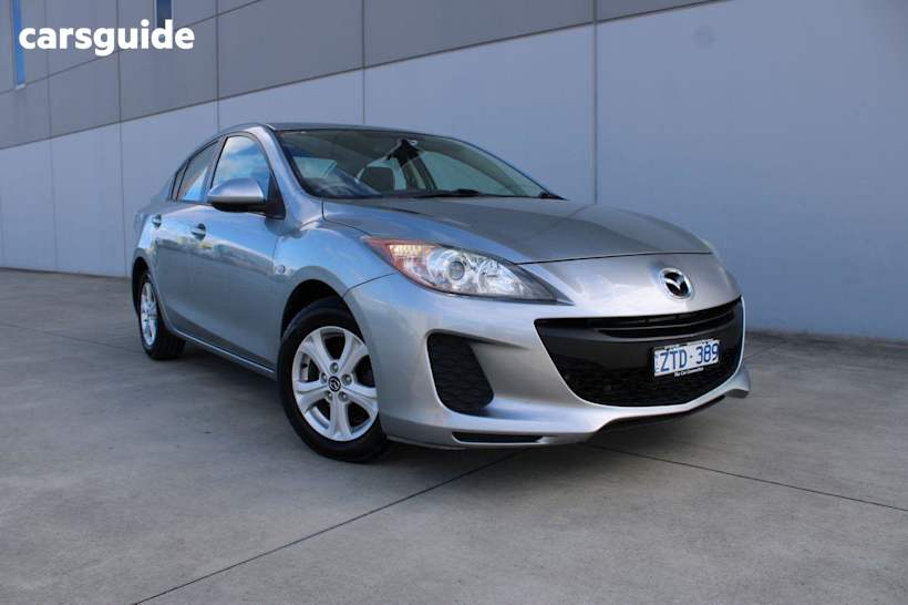 Grey 2013 Mazda 3 Sedan Neo