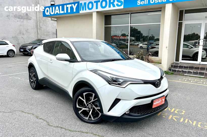White 2019 Toyota C-HR SUV TOYOTA C-HR NGX10R FWD KOBA WAGON 2019