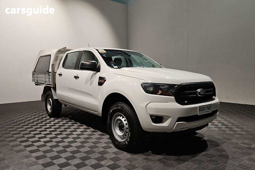 White 2019 Ford Ranger Double Cab Chassis Xl 3.2 (4X4)
