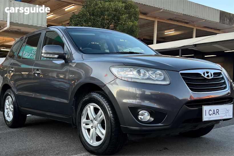 Grey 2010 Hyundai Santa FE SUV SLX 4X4