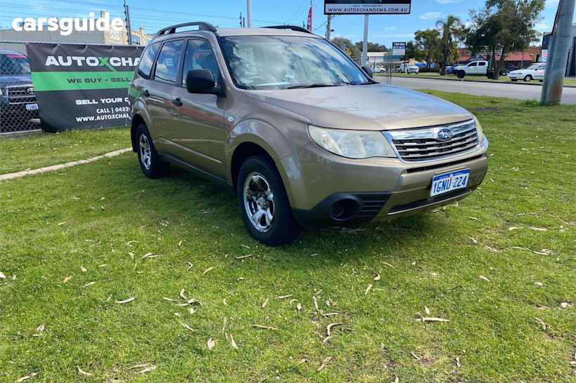 Gold 2008 Subaru Forester SUV X