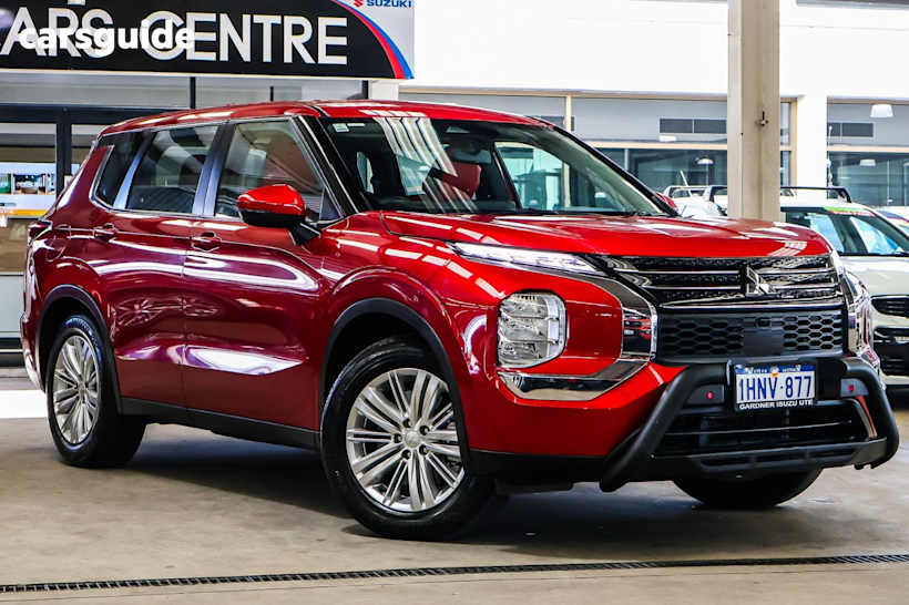 Red 2021 Mitsubishi Outlander SUV ES 4X4