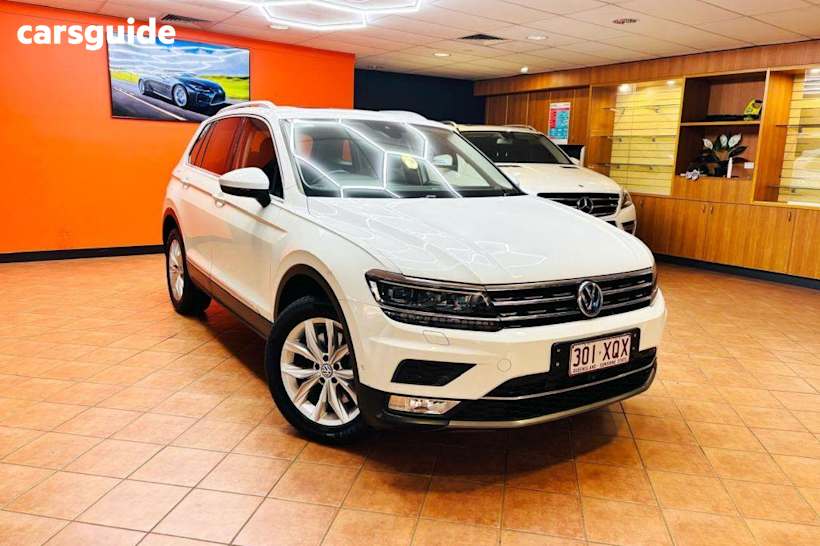 White 2017 Volkswagen Tiguan Wagon 162 Tsi Highline