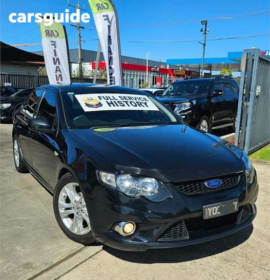 Black 2010 Ford Falcon Sedan XR6 R