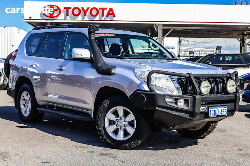 Silver 2015 Toyota Landcruiser Prado SUV GXL 4X4