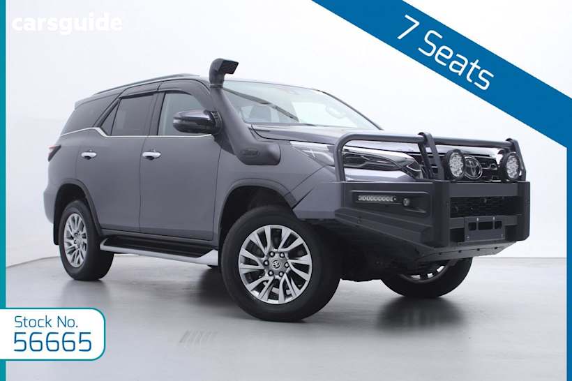 Grey 2023 Toyota Fortuner Wagon Crusade
