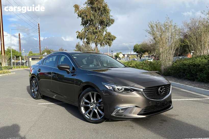 Grey 2015 Mazda Mazda6 Sedan ATENZA F