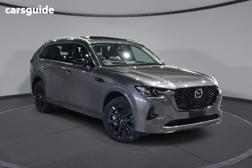 Grey 2025 Mazda CX-80 SUV P50E GT 4X4