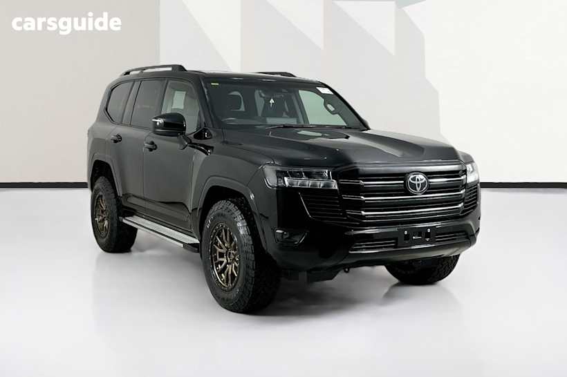 Black 2024 Toyota Landcruiser Wagon Lc300 Gxl (4X4)