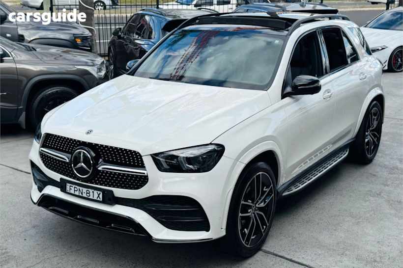 White 2020 Mercedes-Benz GLE-Class SUV GLE400 D 4WD