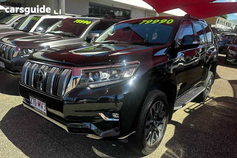Black 2022 Toyota Landcruiser Prado Wagon Vx