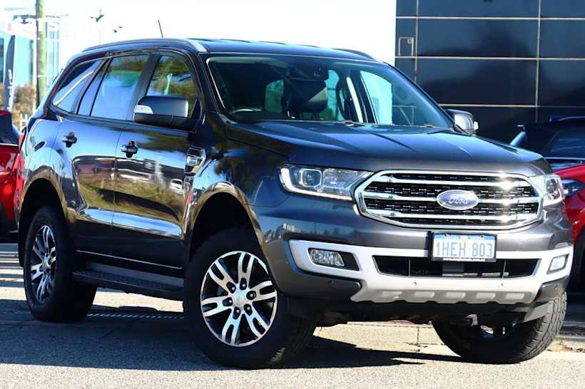 Grey 2020 Ford Everest Wagon Trend (4Wd 7 Seat)